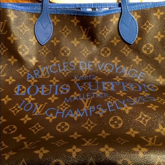 SOLD! Louis Vuitton GM Ikat Neverfull - Picture 2 of 4