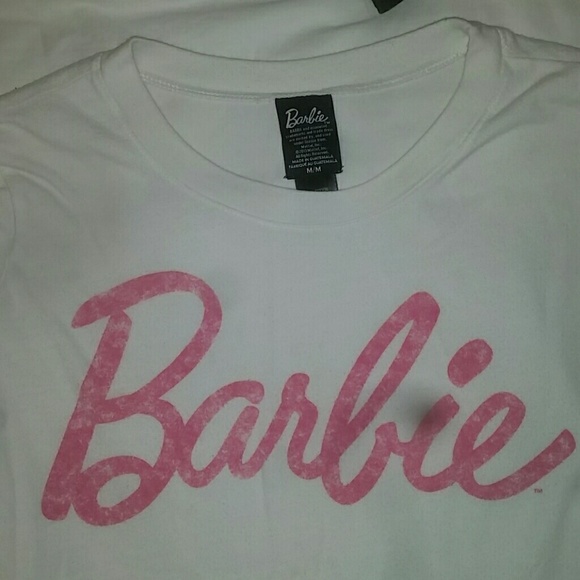 wet seal barbie shirt (camera smudge not stain)