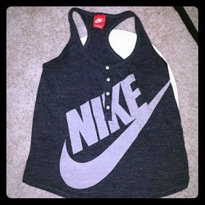 Small Gray Nike Racerback Tank