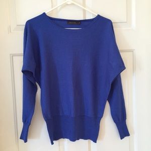 The Limited - blue dolman sweater