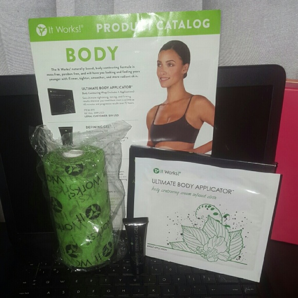 (1) Body Wrap w/ Defining Gel & Fab Wrap.