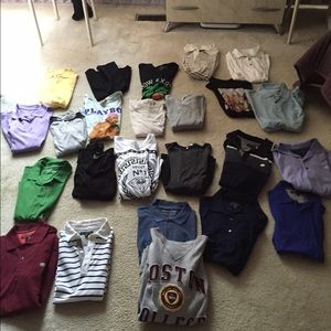 American Apparel Calvin Klein Uniqlo Boss Armani