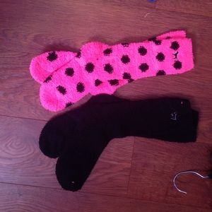 Pink vs socks