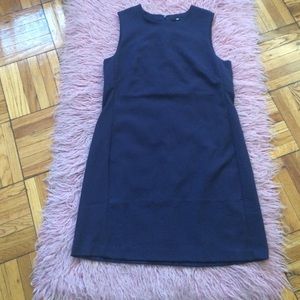 Blue a line dress