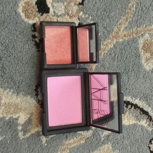 Nars Gaiety blush and mini Super Orgasm