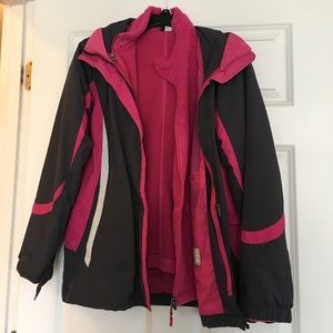 3 temperature winter coat