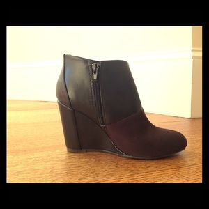Charles by Charles David wedge booties, size 8.5