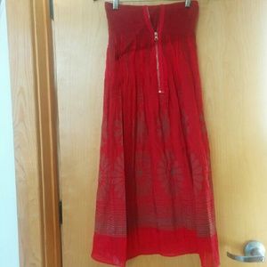 Red Convertible Dress!!