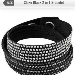 New in box Swarovski Slake 2 in 1 wrap bracelet.
