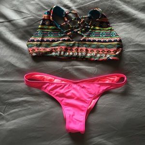 Strange Bikini. Swim Top