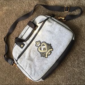 Juicy Couture 15" laptop bag gray