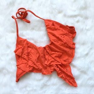 L*Space Ruffle Bikini Top