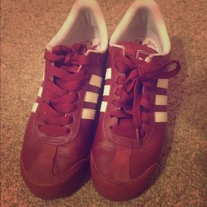 Maroon adidas