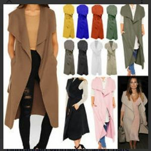 Pink Trench Vest ***FINAL PRICE***