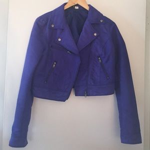 Blue-ish/Purple-ish crop jacket from H&M.