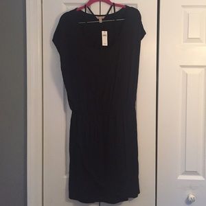 Banana Republic soft black dress - size Large