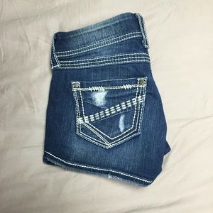 BKE jean shorts