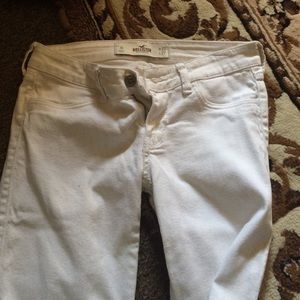 White Hollister jeans
