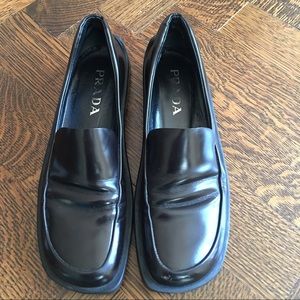 Prada vintage women's loafers