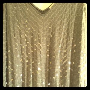 Grey flapper dress