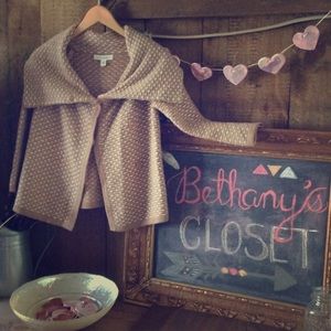 Banana Republic Cowl Neck Cardigan