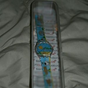 New Swatch Watch Safari Beach