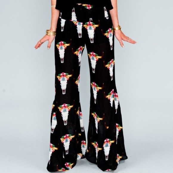 mumu bull and beautiful robert party pants