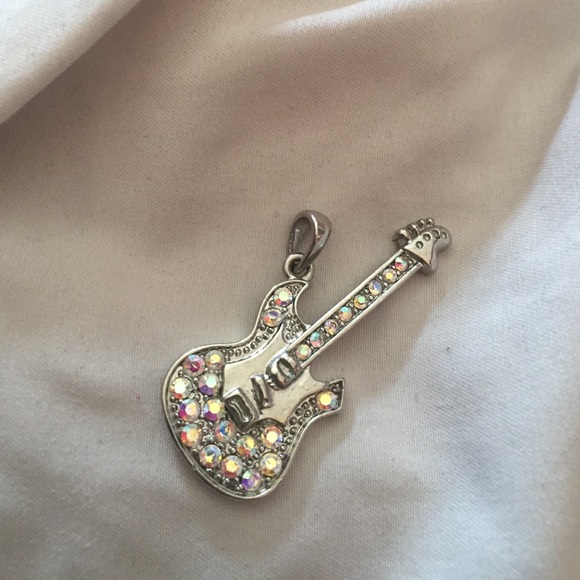 Guitar Necklace Pendant