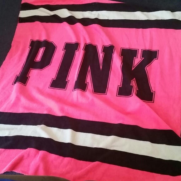 Pink Victoria secret blanket