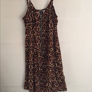 ❌SOLD❌Cheetah Print Spaghetti Strap Dress