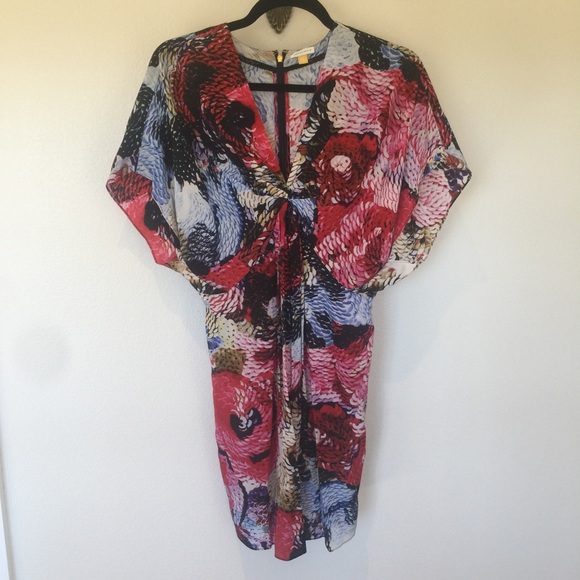 Leifsdottir Silk Floral Mini Dress Size 4