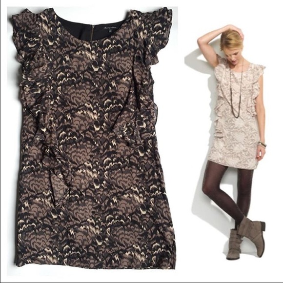 Madewell Pretty Plumes dress, size 4