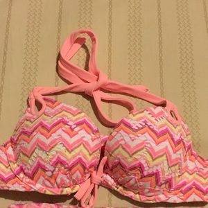 Pink Victoria's Secret Swim Top