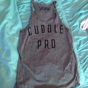 VS PINK Cuddle Pro Sleep Tank