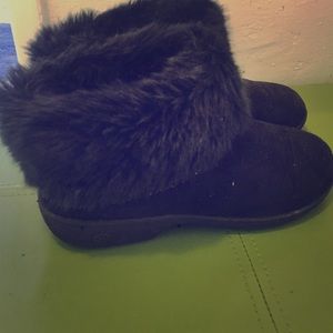 💙Faux fur loafers💙