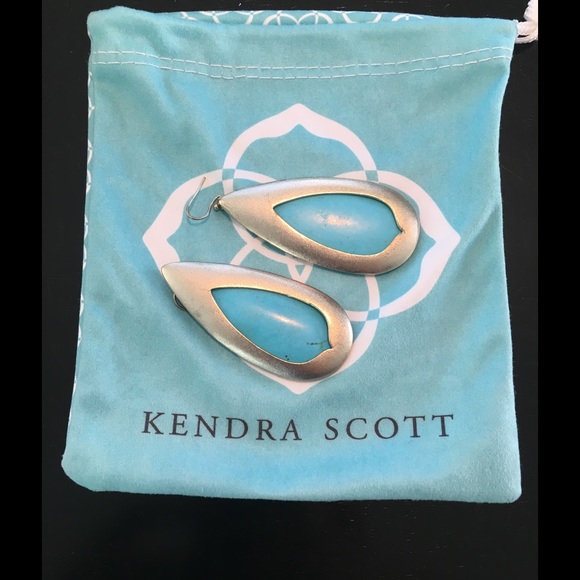 Kendra Scott Wren Turquoise Earrings