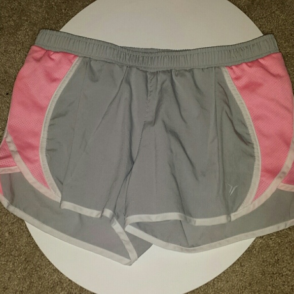 Small Gray and Pink Work Out Shorts