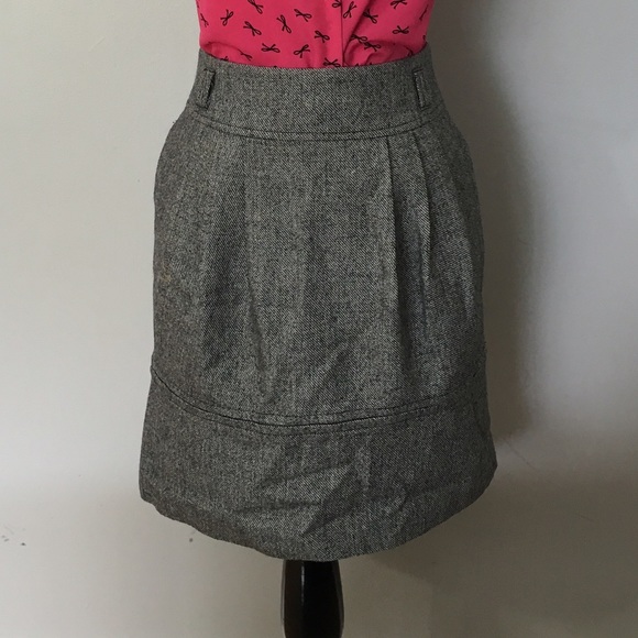 Anthropology wool skirt