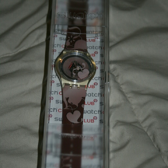 New Swatch Watch Pink Ivy