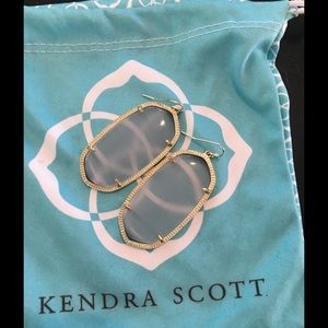 Kendra Scott translucent light gray Elle
