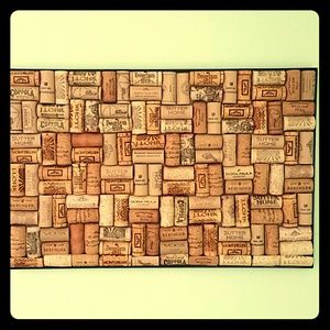 Wine cork frame/board