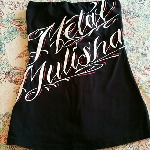 Metal Mulisha Tops - Metal Mulisha tube top