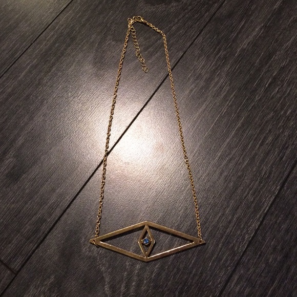 Large evil eye necklace