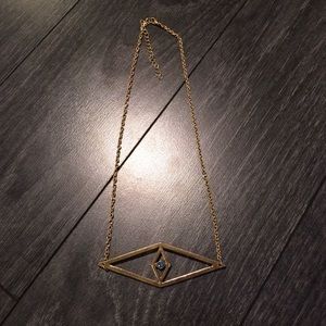 Large evil eye necklace