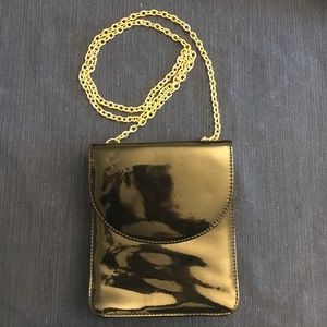 Cross body leather bag