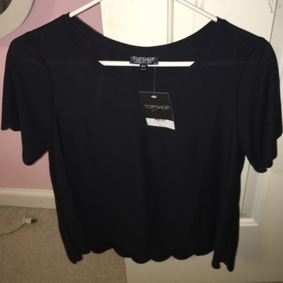 Black TopShop Blouse