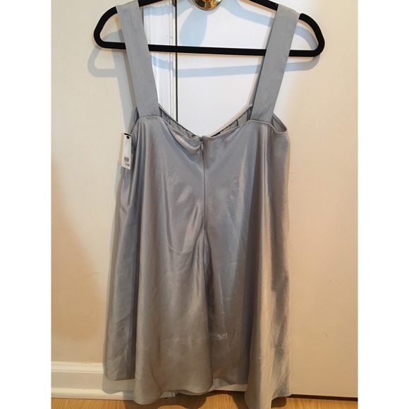 Silver Cocktail/Prom Dress - Picture 2 of 4