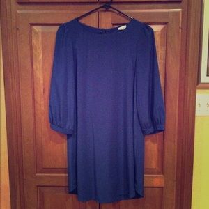 Royal Blue shift dress from Tobi. Size small.