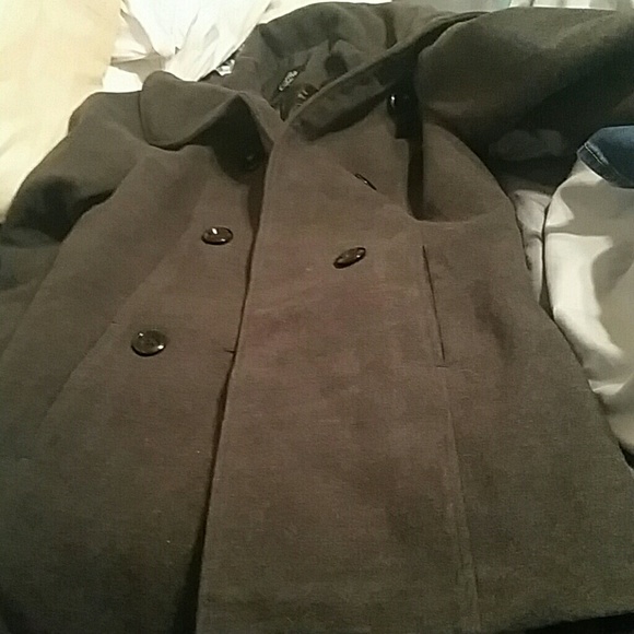 stolen hearts  Jackets & Blazers - Gray pea coat
