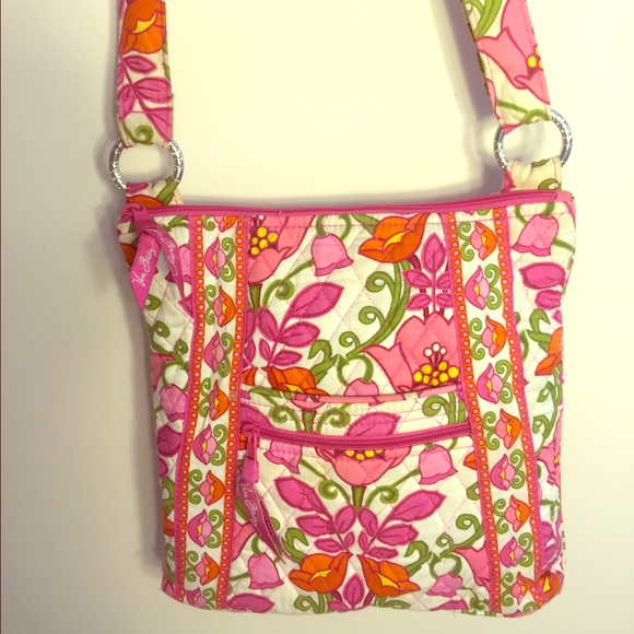 Flower Print Cross-Body Bag